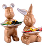 Cute Animal Candy Holder Set – Decorative Bunny & Bear Figurine Bowls for Sweets, Snacks & Chocolate | Resin Tabletop Décor for Home & Kids Room
(13 cm) (BLACKLUXE CRAFTS) - BLACKLUXECRAFTS