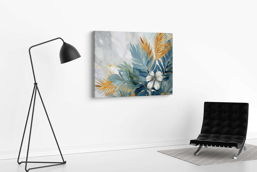 BLACKLUXE LIFESTYLE LTD Flower Paintings For Wall Decoration With Frame Canvas Painting For Living Room Bedroom Home Office & Hotels - BLACKLUXECRAFTS