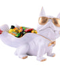 Cool Bulldog Candy Bowl Statue with Sunglasses – Resin Dog Figurine Snack Holder & Decorative Storage for Home Décor (BLACKLUXE CRAFTS) - BLACKLUXECRAFTS