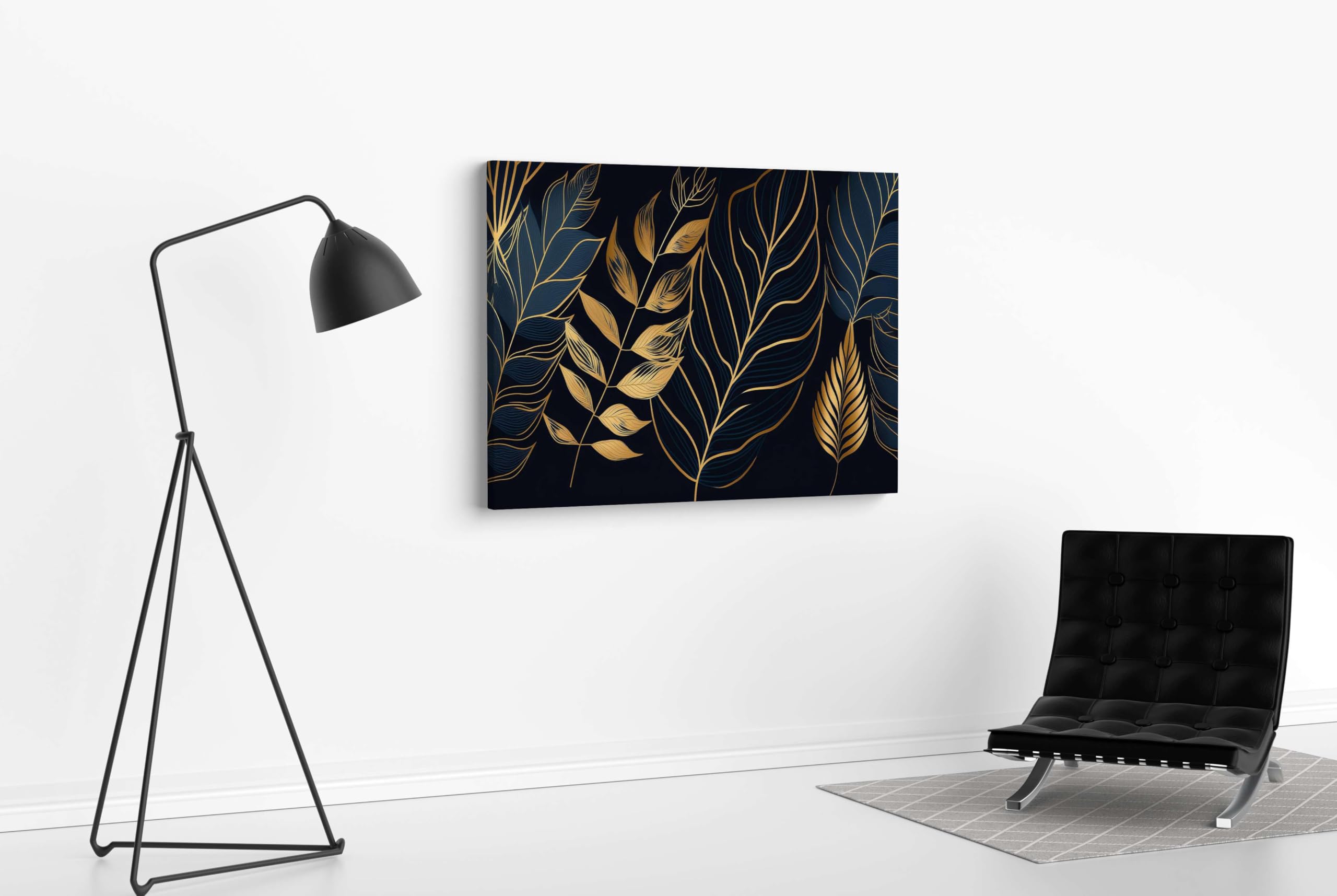 BLACKLUXE LIFESTYLE LTD Flower Paintings For Wall Decoration With Frame Canvas Painting For Living Room Bedroom Home Office & Hotels - BLACKLUXECRAFTS