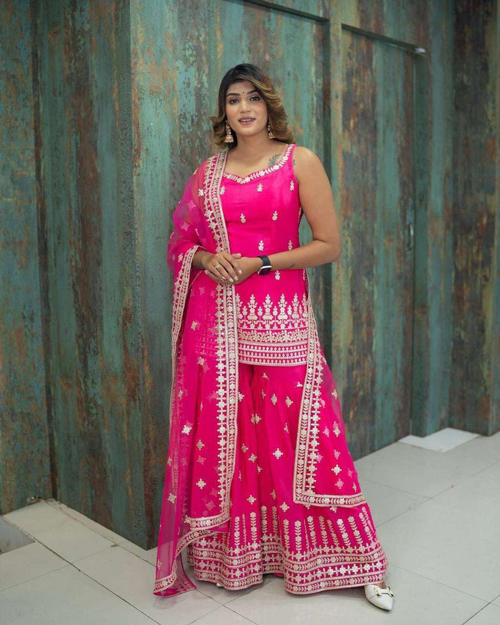 Embroidered Lehenga Suit with Dupatta – Festive Party Wear Indian Ethnic Outfit for Women (BLACKLUXE CRAFTS) - BLACKLUXECRAFTS