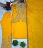 Mustard Yellow Embroidered Kurta Set with Dupatta – Festive & Wedding Party Wear Indian Outfit for Women
(BLACKLUXE CRAFTS) - BLACKLUXECRAFTS