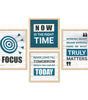 Inspirational Wall Art Set of 4 | Motivational Quote Framed Prints for Office, Home, and Bedroom Decor | Modern Positive Focus Artwork
( 36X24 Inches ) (BLACKLUXE CRAFTS) - BLACKLUXECRAFTS