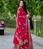 Maroon Anarkali Gown with Heavy Golden Embroidery & Dupatta | Designer Indian Pakistani Wedding Dress for Women (BLACKLUXE CRAFTS) - BLACKLUXECRAFTS