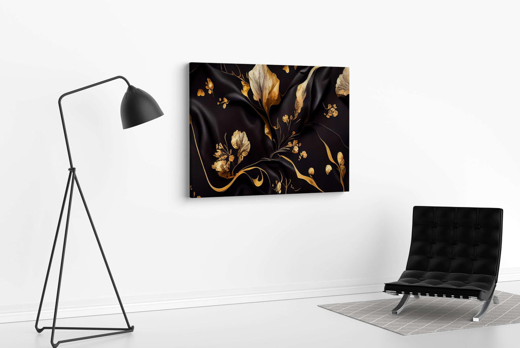 BLACKLUXE LIFESTYLE LTD Flower Paintings For Wall Decoration With Frame Canvas Painting For Living Room Bedroom Home Office & Hotels - BLACKLUXECRAFTS