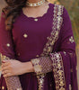 Embroidered Anarkali Set with Dupatta – Designer Indian Wedding & Festive Wear Outfit for Women (BLACKLUXE CRAFTS) - BLACKLUXECRAFTS