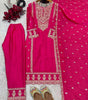 Embroidered Kurta Set with Dupatta – Festive Party Wear Indian Ethnic Outfit for Women (BLACKLUXE CRAFTS) - BLACKLUXECRAFTS