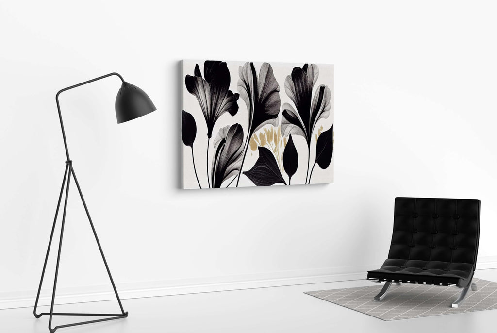BLACKLUXE LIFESTYLE LTD Flower Paintings For Wall Decoration With Frame Canvas Painting For Living Room Bedroom Home Office & Hotels - BLACKLUXECRAFTS