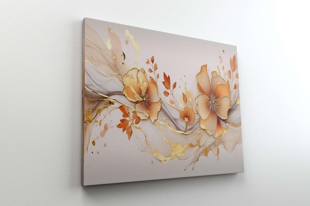 BLACKLUXE LIFESTYLE LTD Flower Paintings For Wall Decoration With Frame Canvas Painting For Living Room Bedroom Home Office & Hotels - BLACKLUXECRAFTS