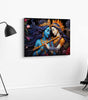 BLACKLUXE LIFESTYLE LTD Radha Krishna Paintings For Wall Decoration With Frame Canvas Painting For Living Room Bedroom Home Office & Hotels - BLACKLUXECRAFTS