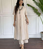 Elegant Black Kurta Set with Pink Embroidery | Women’s Ethnic Outfit (BLACKLUXE CRAFTS) - BLACKLUXECRAFTS