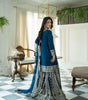 Maroon Sharara Suit with Heavy Silver Embroidery & Dupatta | Bridal & Wedding Wear (BLACKLUXE CRAFTS) - BLACKLUXECRAFTS