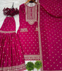 Embroidered Lehenga Suit with Dupatta – Festive Party Wear Indian Ethnic Outfit for Women (BLACKLUXE CRAFTS) - BLACKLUXECRAFTS
