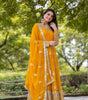 Embroidered Anarkali Suit with Dupatta – Festive Wedding Party Wear Indian Outfit for Women (BLACKLUXE CRAFTS) - BLACKLUXECRAFTS