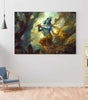 BLACKLUXE LIFESTYLE LTD Radha Krishna Paintings For Wall Decoration With Frame Canvas Painting For Living Room Bedroom Home Office & Hotels - BLACKLUXECRAFTS
