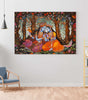 BLACKLUXE LIFESTYLE LTD Radha Krishna Paintings For Wall Decoration With Frame Canvas Painting For Living Room Bedroom Home Office & Hotels - BLACKLUXECRAFTS