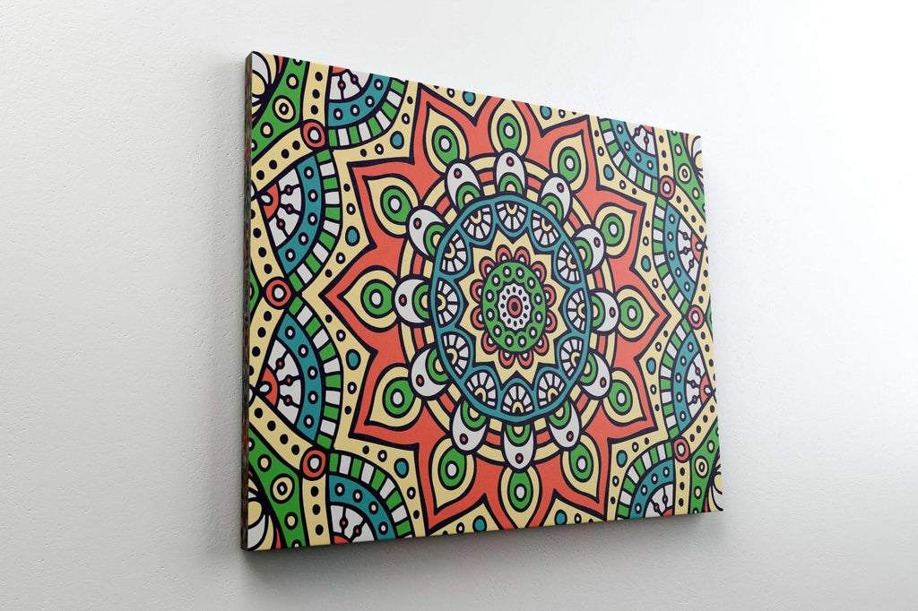 BLACKLUXE LIFESTYLE LTD Mandala Art Painting For Wall Decoration With Frame Canvas Painting For Living Room Bedroom Home Office & Hotels - BLACKLUXECRAFTS