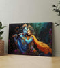 BLACKLUXE LIFESTYLE LTD Radha Krishna Paintings For Wall Decoration With Frame Canvas Painting For Living Room Bedroom Home Office & Hotels - BLACKLUXECRAFTS