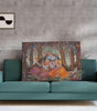 BLACKLUXE LIFESTYLE LTD Radha Krishna Paintings For Wall Decoration With Frame Canvas Painting For Living Room Bedroom Home Office & Hotels - BLACKLUXECRAFTS