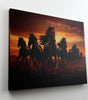 BLACKLUXE LIFESTYLE LTD Seven Horse Painting For Wall Decoration With Frame Canvas Painting For Living Room Bedroom Home Office & Hotels - BLACKLUXECRAFTS