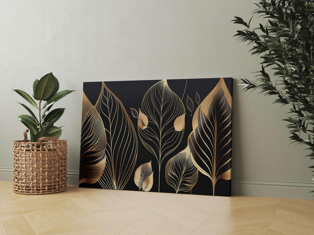 BLACKLUXE LIFESTYLE LTD Flower Paintings For Wall Decoration With Frame Canvas Painting For Living Room Bedroom Home Office & Hotels - BLACKLUXECRAFTS