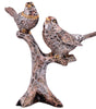 Antique Love Birds on Tree Branch – Elegant Resin Couple Figurine for Home, Living Room & Gift Décor (BLACKLUXE CRAFTS) - BLACKLUXECRAFTS