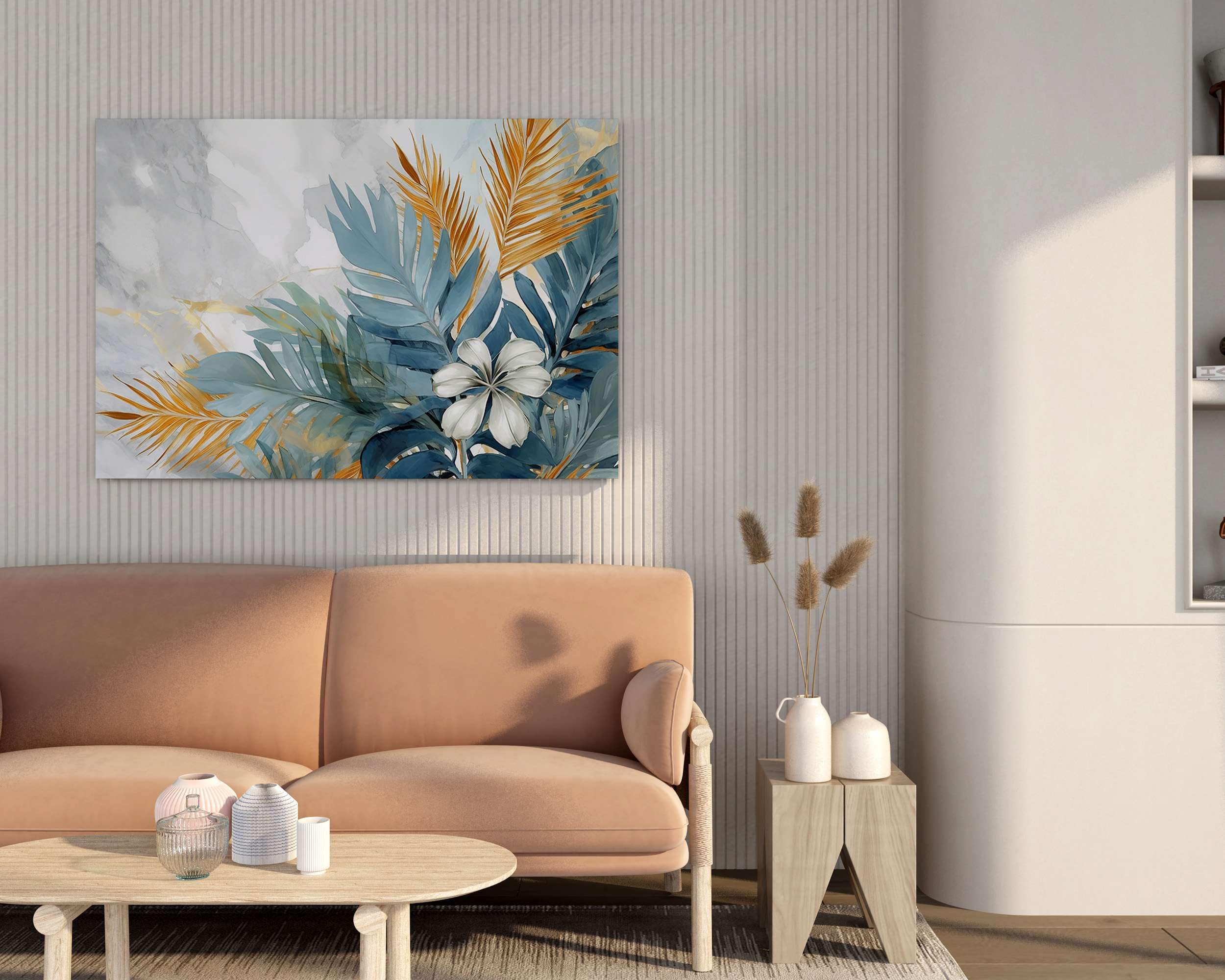 BLACKLUXE LIFESTYLE LTD Flower Paintings For Wall Decoration With Frame Canvas Painting For Living Room Bedroom Home Office & Hotels - BLACKLUXECRAFTS