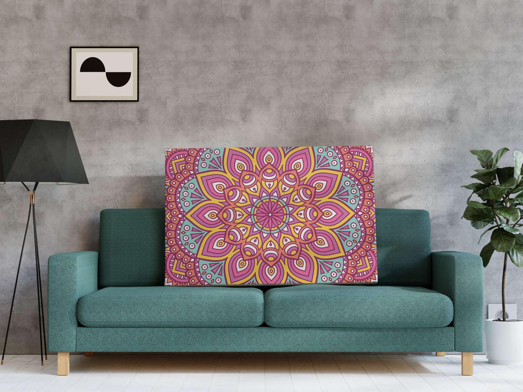 BLACKLUXE LIFESTYLE LTD Mandala Art Painting For Wall Decoration With Frame Canvas Painting For Living Room Bedroom Home Office & Hotels - BLACKLUXECRAFTS