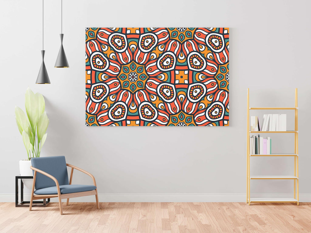 BLACKLUXE LIFESTYLE LTD Mandala Art Painting For Wall Decoration With Frame Canvas Painting For Living Room Bedroom Home Office & Hotels - BLACKLUXECRAFTS