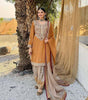 Mustard Embroidered Pakistani Salwar Kameez with Dupatta | Designer Eid & Wedding Wear for Women | Luxury Ethnic Outfit (BLACKLUXE CRAFTS) - BLACKLUXECRAFTS