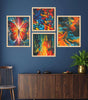Abstract Butterfly & Colorful Wall Art Set – Modern Canvas Prints | Handmade Indian Home Decor for Living Room, Bedroom & Office
( 36X24 Inches ) (BLACKLUXE CRAFTS) - BLACKLUXECRAFTS