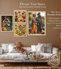 Radha Krishna Wall Art Set – Traditional Indian Spiritual Canvas Paintings | Hindu God Home Decor for Living Room, Bedroom & Office – Handmade in India
( 36X24 Inches ) (BLACKLUXE CRAFTS) - BLACKLUXECRAFTS