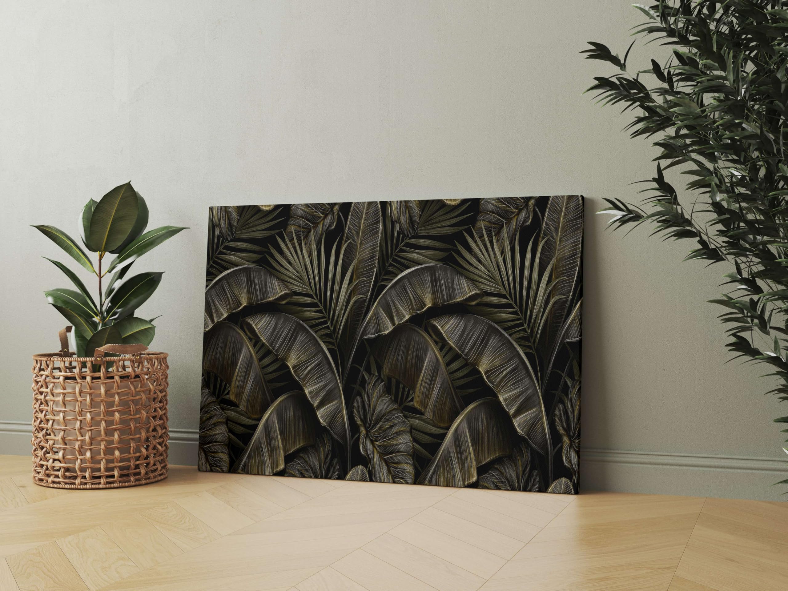 BLACKLUXE LIFESTYLE LTD Flower Paintings For Wall Decoration With Frame Canvas Painting For Living Room Bedroom Home Office & Hotels - BLACKLUXECRAFTS