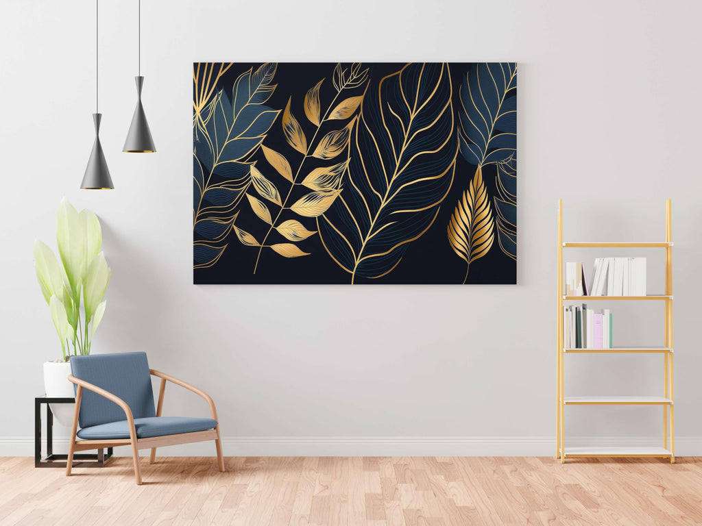 BLACKLUXE LIFESTYLE LTD Flower Paintings For Wall Decoration With Frame Canvas Painting For Living Room Bedroom Home Office & Hotels - BLACKLUXECRAFTS