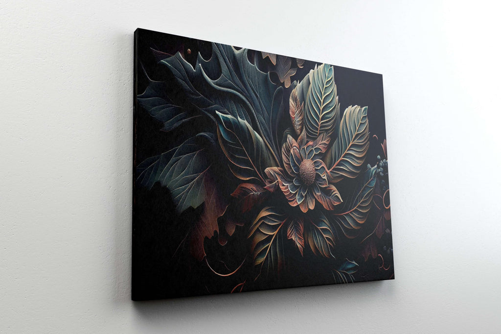 BLACKLUXE LIFESTYLE LTD Flower Paintings For Wall Decoration With Frame Canvas Painting For Living Room Bedroom Home Office & Hotels - BLACKLUXECRAFTS