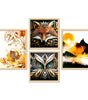 Animal & Nature Wall Art Set of 4 | Fox, Owl, Floral & Mountain Framed Prints | Modern Wildlife Artwork for Living Room, Bedroom & Office Decor
( 36X24 Inches ) (BLACKLUXE CRAFTS) - BLACKLUXECRAFTS