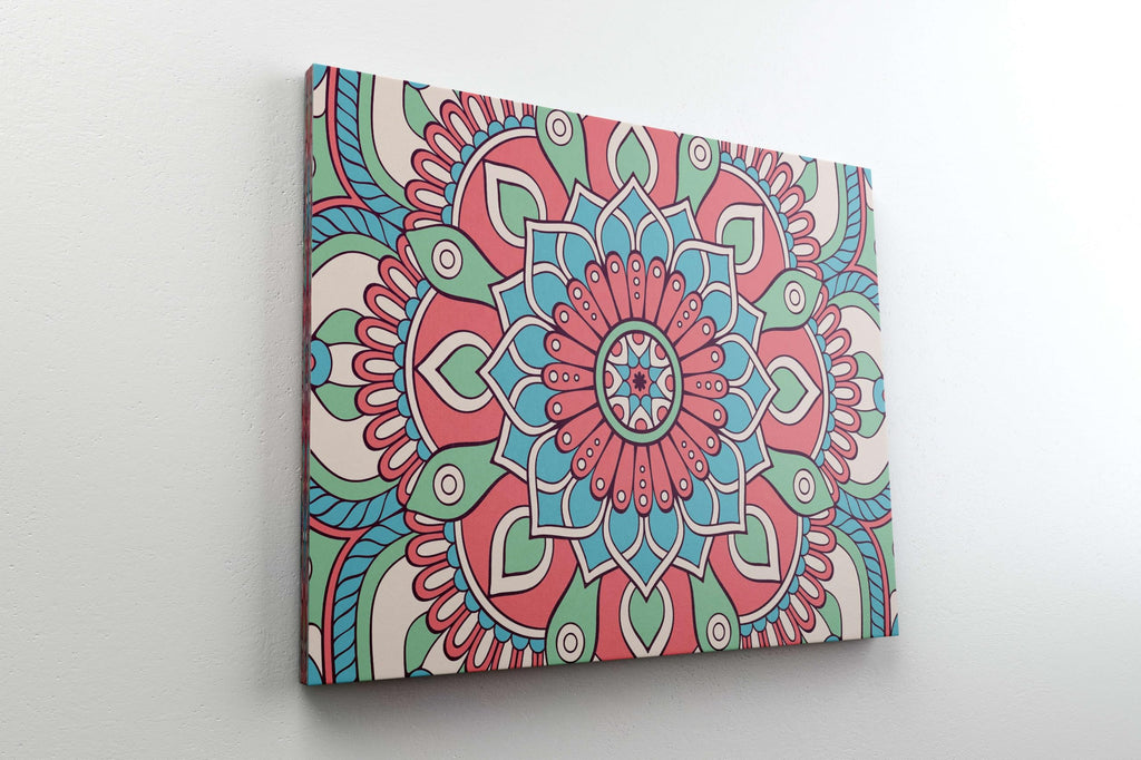 BLACKLUXE LIFESTYLE LTD Mandala Art Painting For Wall Decoration With Frame Canvas Painting For Living Room Bedroom Home Office & Hotels - BLACKLUXECRAFTS