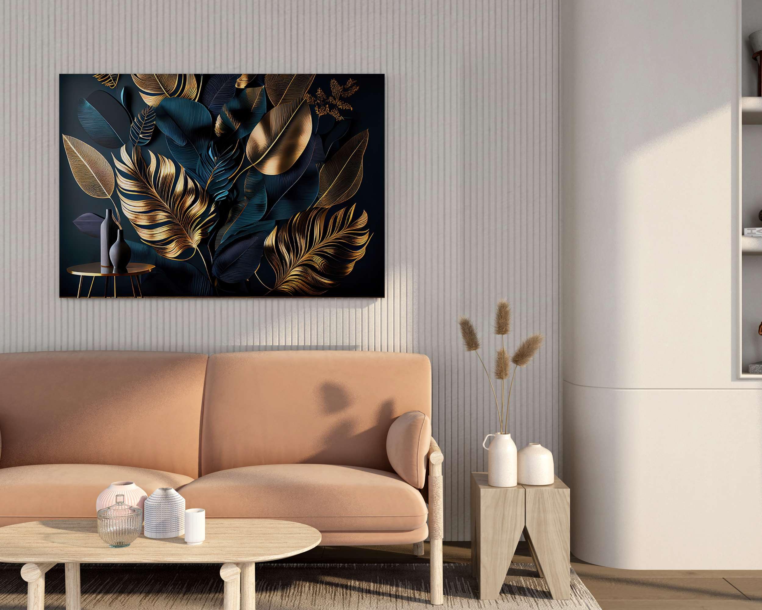 BLACKLUXE LIFESTYLE LTD Flower Paintings For Wall Decoration With Frame Canvas Painting For Living Room Bedroom Home Office & Hotels - BLACKLUXECRAFTS