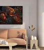 BLACKLUXE LIFESTYLE LTD Flower Paintings For Wall Decoration With Frame Canvas Painting For Living Room Bedroom Home Office & Hotels - BLACKLUXECRAFTS