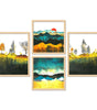 Mountain Landscape Wall Art Set of 4 | Golden Sunrise & Nature Prints | Modern Framed Artwork for Living Room, Bedroom & Office Decor
( 36X24 Inches ) (BLACKLUXE CRAFTS) - BLACKLUXECRAFTS