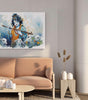 BLACKLUXE LIFESTYLE LTD Radha Krishna Paintings For Wall Decoration With Frame Canvas Painting For Living Room Bedroom Home Office & Hotels - BLACKLUXECRAFTS