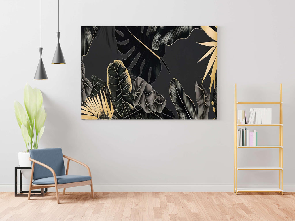 BLACKLUXE LIFESTYLE LTD Flower Paintings For Wall Decoration With Frame Canvas Painting For Living Room Bedroom Home Office & Hotels - BLACKLUXECRAFTS