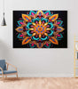 BLACKLUXE LIFESTYLE LTD Mandala Art Painting For Wall Decoration With Frame Canvas Painting For Living Room Bedroom Home Office & Hotels - BLACKLUXECRAFTS
