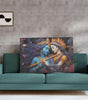 BLACKLUXE LIFESTYLE LTD Radha Krishna Paintings For Wall Decoration With Frame Canvas Painting For Living Room Bedroom Home Office & Hotels - BLACKLUXECRAFTS