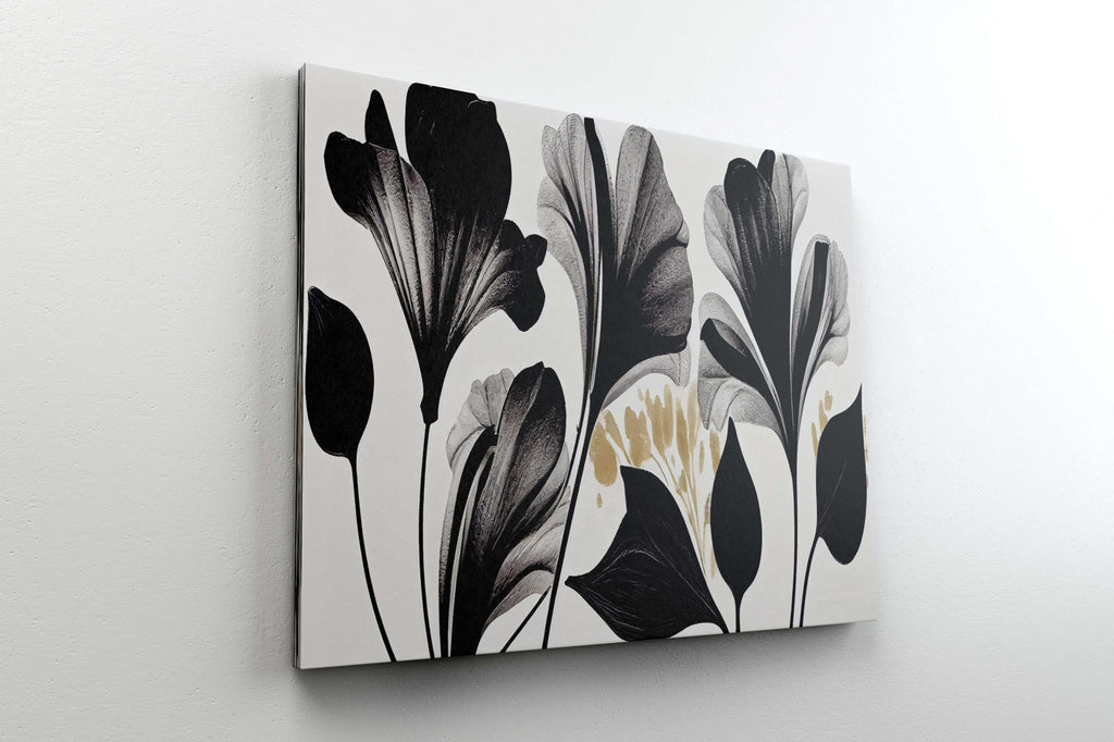 BLACKLUXE LIFESTYLE LTD Flower Paintings For Wall Decoration With Frame Canvas Painting For Living Room Bedroom Home Office & Hotels - BLACKLUXECRAFTS