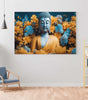 BLACKLUXE LIFESTYLE LTD Buddha Paintings For Wall Decoration With Frame Canvas Painting For Living Room Bedroom Home Office & Hotels - BLACKLUXECRAFTS