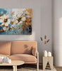 BLACKLUXE LIFESTYLE LTD Flower Paintings For Wall Decoration With Frame Canvas Painting For Living Room Bedroom Home Office & Hotels - BLACKLUXECRAFTS