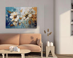 BLACKLUXE LIFESTYLE LTD Flower Paintings For Wall Decoration With Frame Canvas Painting For Living Room Bedroom Home Office & Hotels - BLACKLUXECRAFTS