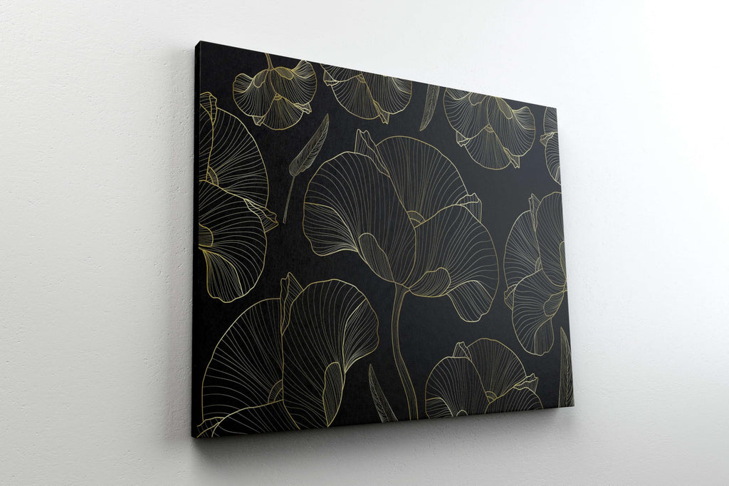 BLACKLUXE LIFESTYLE LTD Flower Paintings For Wall Decoration With Frame Canvas Painting For Living Room Bedroom Home Office & Hotels - BLACKLUXECRAFTS