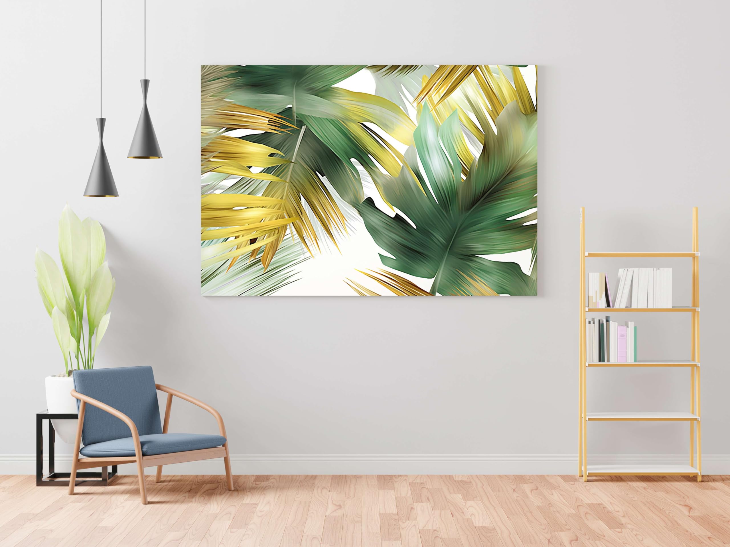 BLACKLUXE LIFESTYLE LTD Flower Paintings For Wall Decoration With Frame Canvas Painting For Living Room Bedroom Home Office & Hotels - BLACKLUXECRAFTS